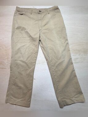 Vintage Maverick Pants Tan Men’s Size 40x29 Made In USA 70s
